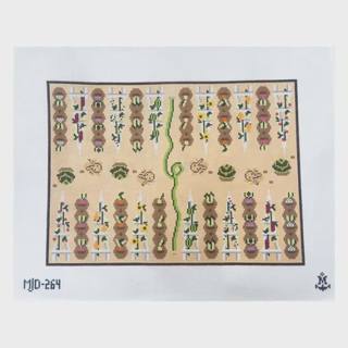 The Rabbit Row Backgammon Board by Morgan Julia Designs (thumbnail)