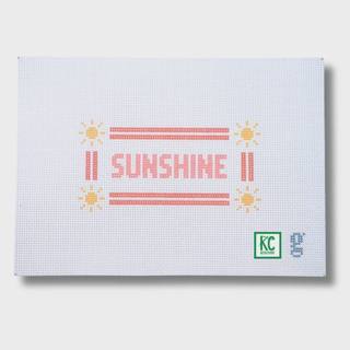 Sunshine Mini Sign Canvas by Goodpoint Needlepoint (thumbnail)