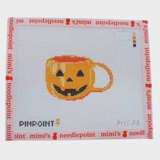 Halloween Mug Pumpkin by Pinpoint Needlepoint (thumbnail)