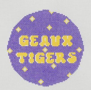 Geaux Tigers by Dogwood Needlepoint (thumbnail)