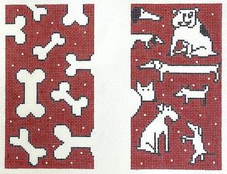 Eyeglass Case - Dogs by Blueberry Point Canvas (thumbnail)