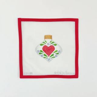 Heart Bauble by Kate Dickerson Needlepoint Collections (thumbnail)