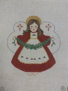 angel with holly A-001 by J. Malahy Designs (thumbnail)