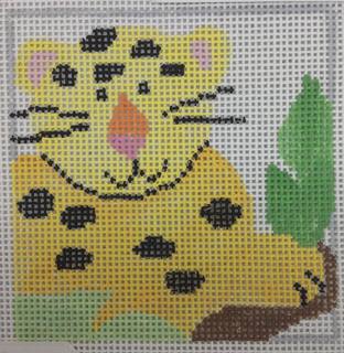 zoo coasters - leopard* by Jean Smith Designs (thumbnail)