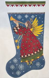 Angel Stocking by Mary Lake Thompson (via Melissa Shirley) (thumbnail)