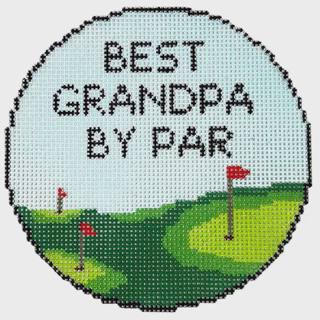 Best Grandpa by Par by Atlantic Blue Canvas (thumbnail)