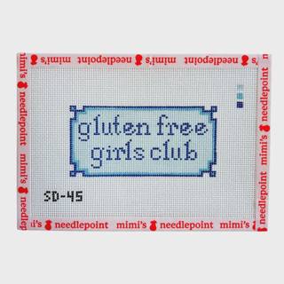 Blue Gluten Free Girls Club by Solo Daughter Stitchery (thumbnail)