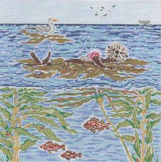 FLOATING SEA OTTER by Cooper Oaks Designs (thumbnail)