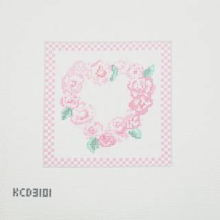 Camelia Heart Love Square by KCN Designers (thumbnail)