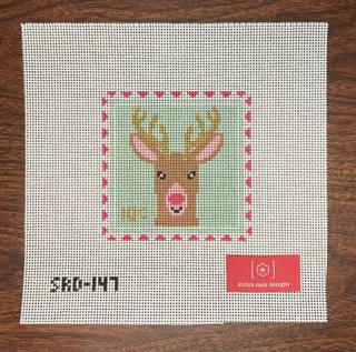 Reindeer Stamp by Stitch Rock Designs (thumbnail)