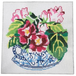 Small Teacup of Glorfinia by Jean Smith Designs (thumbnail)