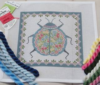 Pastel Scarab by Rachel Barri Designs (thumbnail)