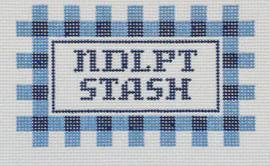 NDLPT Stash - Blue Gingham by Initial K Studio (thumbnail)