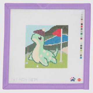 Nessie Golfing by Saturnalia Stitching (thumbnail)