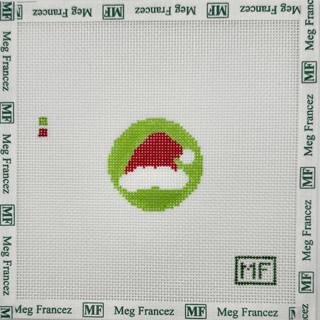 MFN Santa Hat Mini Bag Charm by Meg Francez (thumbnail)