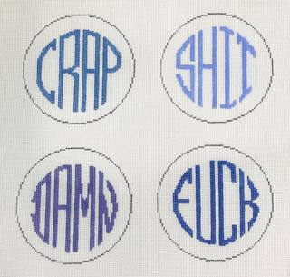 dirty coasters by Wipstitch Needleworks (thumbnail)