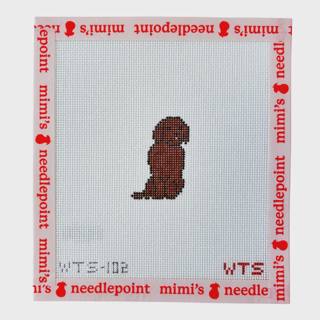 Mini Chocolate Lab by What's the Stitch (thumbnail)