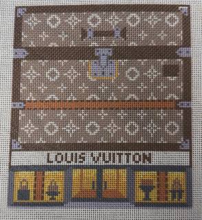 Louis Vuitton Storefront Canvas by The Gingham Stitchery (thumbnail)
