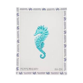 Turquoise Seahorse by Pepperberry Designs (thumbnail)