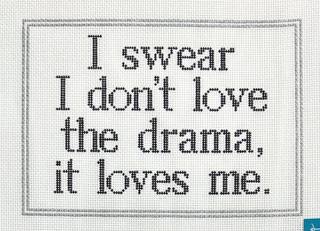 The Drama by Olivia Grace Needlepoint (thumbnail)