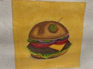 Burger Canvas by Deux Bijoux (thumbnail)