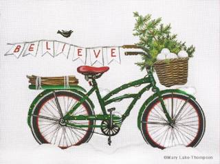 christmas bike by Melissa Shirley Designs (thumbnail)