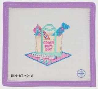 4 Rounds of Mahjong Boat & Tote by Wheelhaus Needlepoint (thumbnail)