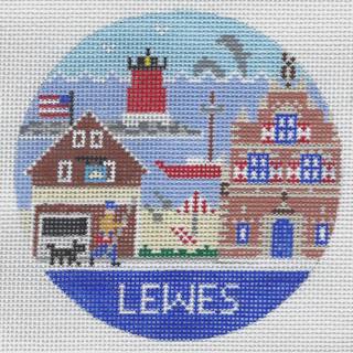 Lewes, MD Round - Trunk Show by Doolittle Stitchery (thumbnail)