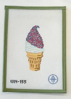 It’s Sprinkles Star Spangled Delight Cone by Wheelhaus Needlepoint (thumbnail)