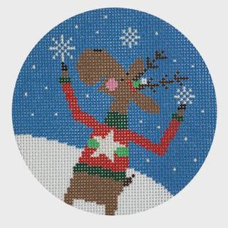 Snow Fun! Reindeer by Lauren Bloch Designs (thumbnail)