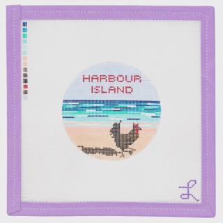 Harbour Island Round - Rooster by Lycette Designs (thumbnail)