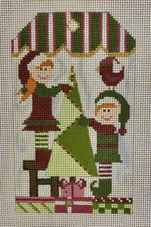 santa's helpers with stitch guide by Sew Much Fun Needlepoint (thumbnail)