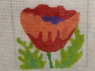 Poppy Coaster by Jean Smith Designs (thumbnail)