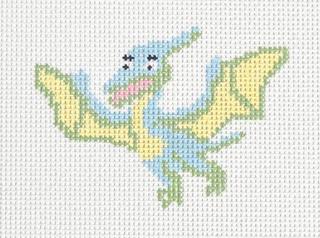 dino friends, pterodactyl by Penny Linn Designs (thumbnail)