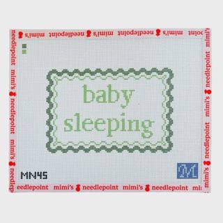 Baby Sleeping Green by Maura Nolan Designs (thumbnail)