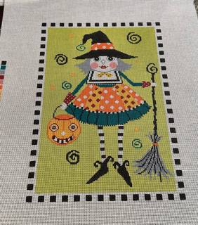 Shelly Tribbey Designs H316 Whimsical Witch by Shelly Tribbey Designs (thumbnail)