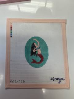 Mini Mermaid - Gemma by Dogwood Needlepoint (thumbnail)