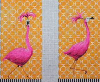Flamingo Eyeglass Case by Colors of Praise Art Studio (thumbnail)