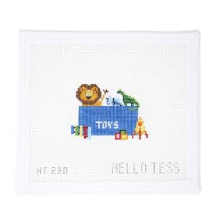 Blue Toy Chest by Pewter & Pine (now Hello Tess Designs) (thumbnail)