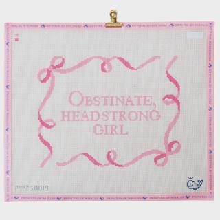 Obstinate, Headstrong Girl Canvas by Princess of Whales (thumbnail)