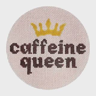 Caffeine Queen Ornament by Initial K Studio (thumbnail)
