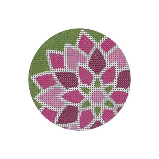 3″ dia Graphic flower, Pink by Pepperberry Designs (thumbnail)