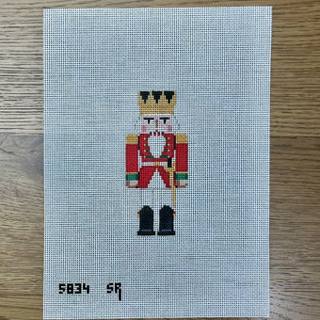Nutcracker King Canvas by Susan Roberts Needlepoint (thumbnail)