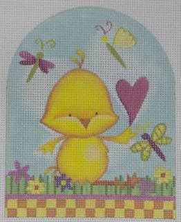 chick holding heart by Melissa Shirley Designs (thumbnail)