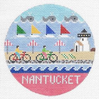 Nantucket, MA Round - Trunk Show by Doolittle Stitchery (thumbnail)