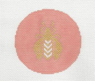 Bee Round - Shrimp Pink by Associated Talents (thumbnail)