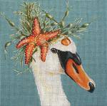 Starfish Swan by Melissa Shirley Designs (thumbnail)
