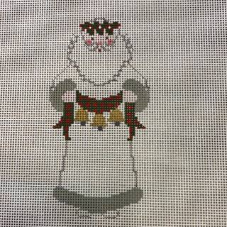 PT 314 Petei White Santa W/ Bells by Painted Pony Designs (thumbnail)