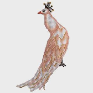 Peahen - Whimsical Menagerie by The Plum Stitchery (thumbnail)