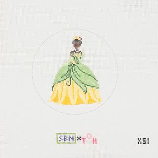 Frog Princess by Susan Battle Needlepoint (thumbnail)